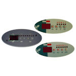 Gecko TSC-9 4 Button Control Panel with 2 Overlays Gecko TSC-9 4 Button Control Panel with 2 Overlays